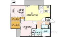 エスポワメゾン烏丸北大路間取り図面