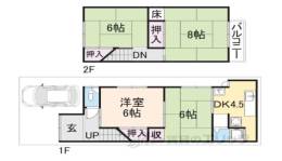 貸家間取り図面