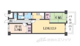 ルネ墨染間取り図面