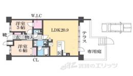 パデシオン伏見稲荷間取り図面