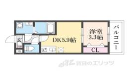 ジーメゾン十条ウエスト間取り図面
