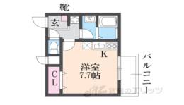 ＡＩＬＥ南塚口５間取り図面
