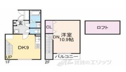 ブリエ松原間取り図面