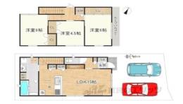 貸家間取り図面