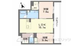 シャーメゾン　オークルート五位堂間取り図面
