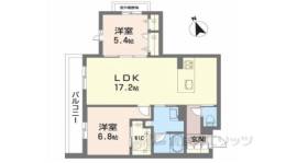 シャーメゾン　オークルート五位堂間取り図面