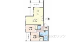 シャーメゾン　オークルート奈良間取り図面