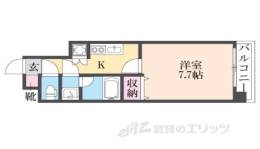 Оｒｃｈｉｄ　Ｃｏｕｒｔ四条大宮間取り図面