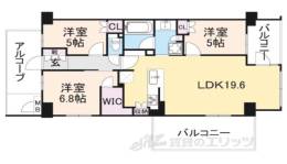 プレミスト京都西院間取り図面
