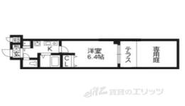 プレサンス京都四条烏丸クロス間取り図面