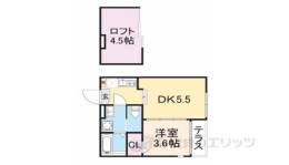 ハーモニーテラス音羽中芝町間取り図面