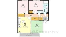 グランパルク向井B棟間取り図面