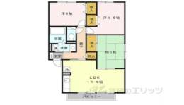 グリーンフォーレスト伊丹A棟間取り図面
