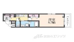 ヒカルサ京都山科大宅間取り図面