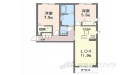 シャーメゾン　ピュアワン間取り図面
