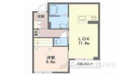 シャーメゾン　ピュアワン間取り図面