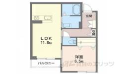 シャーメゾン　ピュアワン間取り図面