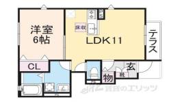 Ｆｏｒｔｕｎａｔｏ香里園間取り図面