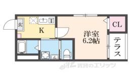 ハーモニーテラス椥辻西浦町間取り図面
