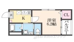 ハーモニーテラス椥辻西浦町間取り図面