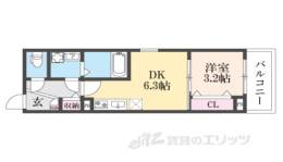 仮称)ジーメゾン小栗栖クレフィエ間取り図面