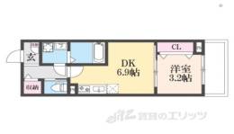 仮称)ジーメゾン小栗栖クレフィエ間取り図面