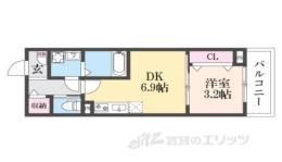 仮称)ジーメゾン小栗栖クレフィエ間取り図面