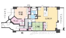 イーグルコート御池アネックス間取り図面