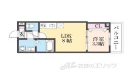 シエーナ川西中央３間取り図面