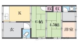 貸家間取り図面