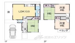 貸家間取り図面