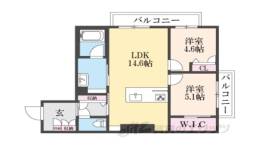 サニーサイドリュクス間取り図面
