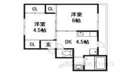 ヴィラナリー大和郡山　１号棟間取り図面