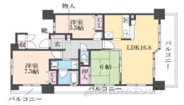 パデシオン浜大津間取り図面