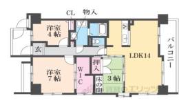ヴィルヌーブ堀川松原間取り図面