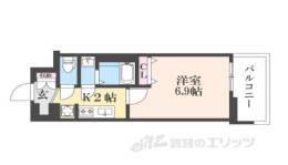 アクアプレイス京都千本丸太町間取り図面