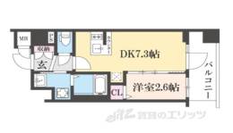 アクアプレイス京都千本丸太町間取り図面