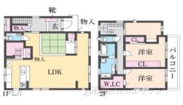 貸家間取り図面
