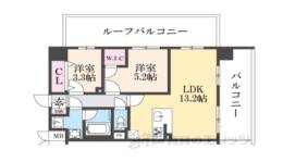 アスヴェル京都西大路SOUTH間取り図面