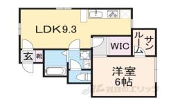 クレスト平方間取り図面