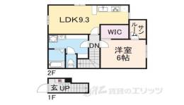 クレスト平方間取り図面