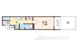 アドバンス京都烏丸町間取り図面