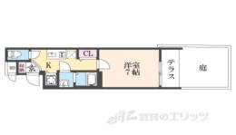 アドバンス京都烏丸町間取り図面