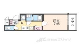 アドバンス京都烏丸町間取り図面