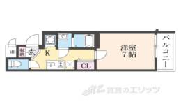 アドバンス京都烏丸町間取り図面