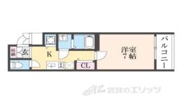 アドバンス京都烏丸町間取り図面