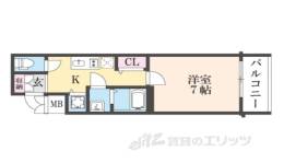 アドバンス京都烏丸町間取り図面