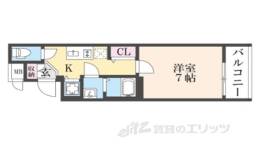 アドバンス京都烏丸町間取り図面