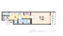アドバンス京都烏丸町間取り図面