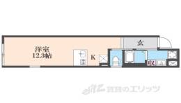 アイリス清水五条間取り図面